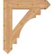 Ekena Millwork Merced Arts & Crafts Smooth Bracket, Western Red Cedar, 5 1/2"W x 30"D x 34"H BKT06X30X34MRC03SWR - alternate 2